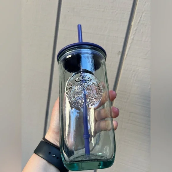 Starbucks 2025 Recycled Triangle Glass 💜 - Picture 9 of 10